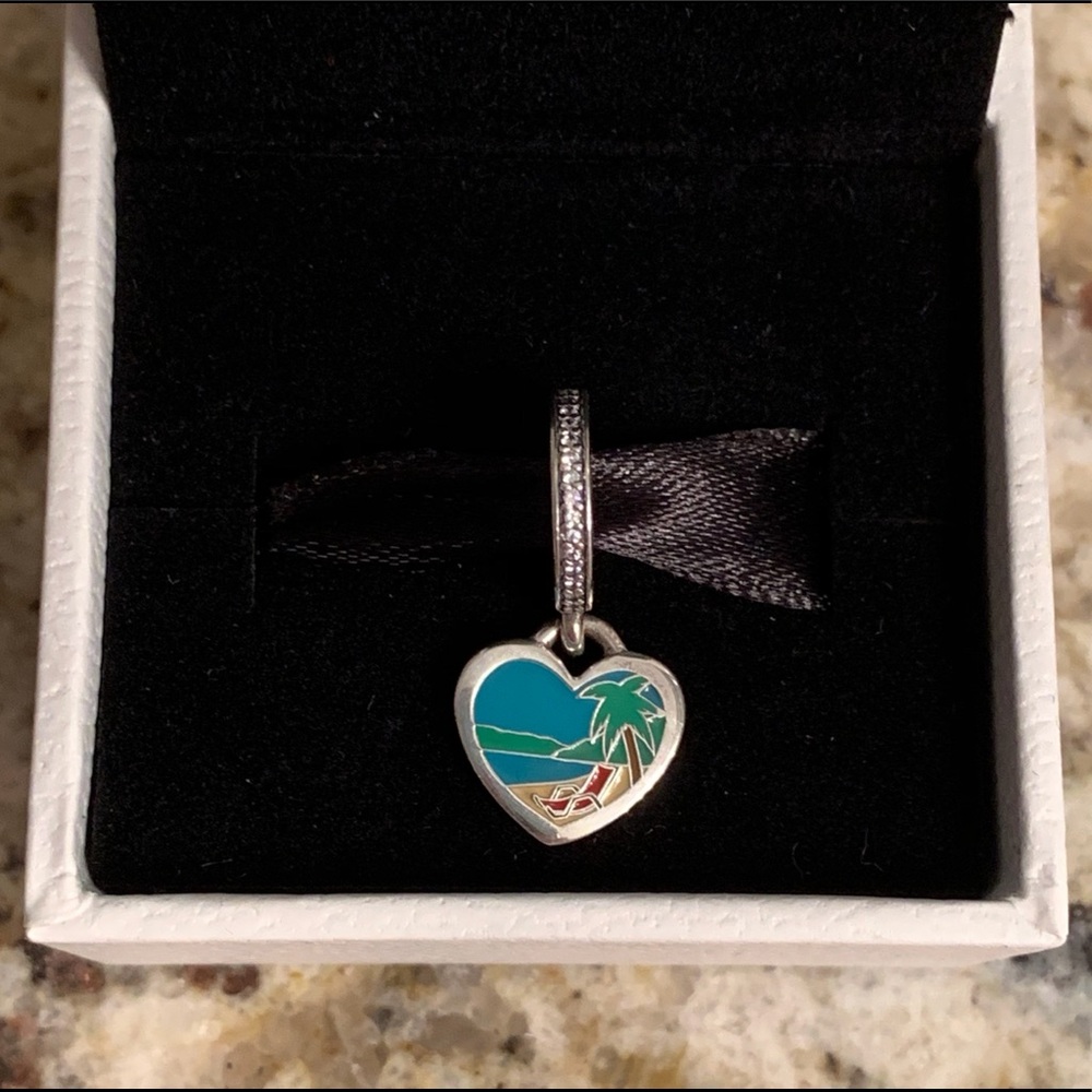 Pandora Florida Exclusive Beach Dangle Charm RARE